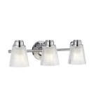 Bathroom wall lamps - Quintiesse Hudson wall lamp - 3 light sources IP44 Elstead Lighting QN-HUDSON3-BATH - product 1