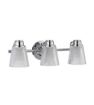 Bathroom wall lamps - Quintiesse Hudson wall lamp - 3 light sources IP44 Elstead Lighting QN-HUDSON3-BATH - product 2