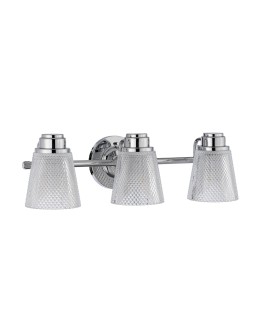 Quintiesse Hudson wall lamp - 3 light sources IP44 Elstead Lighting QN-HUDSON3-BATH - product 2