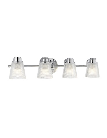 Quintiesse Hudson wall lamp - 4 light sources IP44 Elstead Lighting QN-HUDSON4-BATH