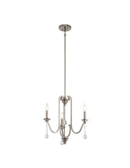 Quintiesse Karlee chandelier - 3 light sources Elstead Lighting QN-KARLEE3