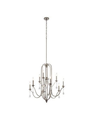 Quintiesse Karlee chandelier - 9 light sources Elstead Lighting QN-KARLEE9
