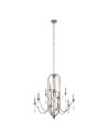 Quintiesse Karlee chandelier - 9 light sources Elstead Lighting QN-KARLEE9