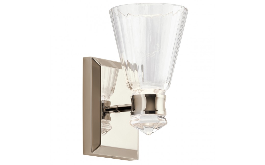 Quintiesse Kinkiet LED Kayva IP44 Elstead Lighting QN-KAYVA1-PN