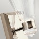 Quintiesse Kinkiet LED Kayva IP44 Elstead Lighting QN-KAYVA1-PN