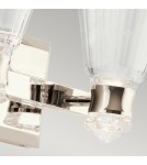 Bathroom wall lamps - Quintiesse Kayva IP44 LED wall lamp by Elstead Lighting QN-KAYVA2-PN - product 3