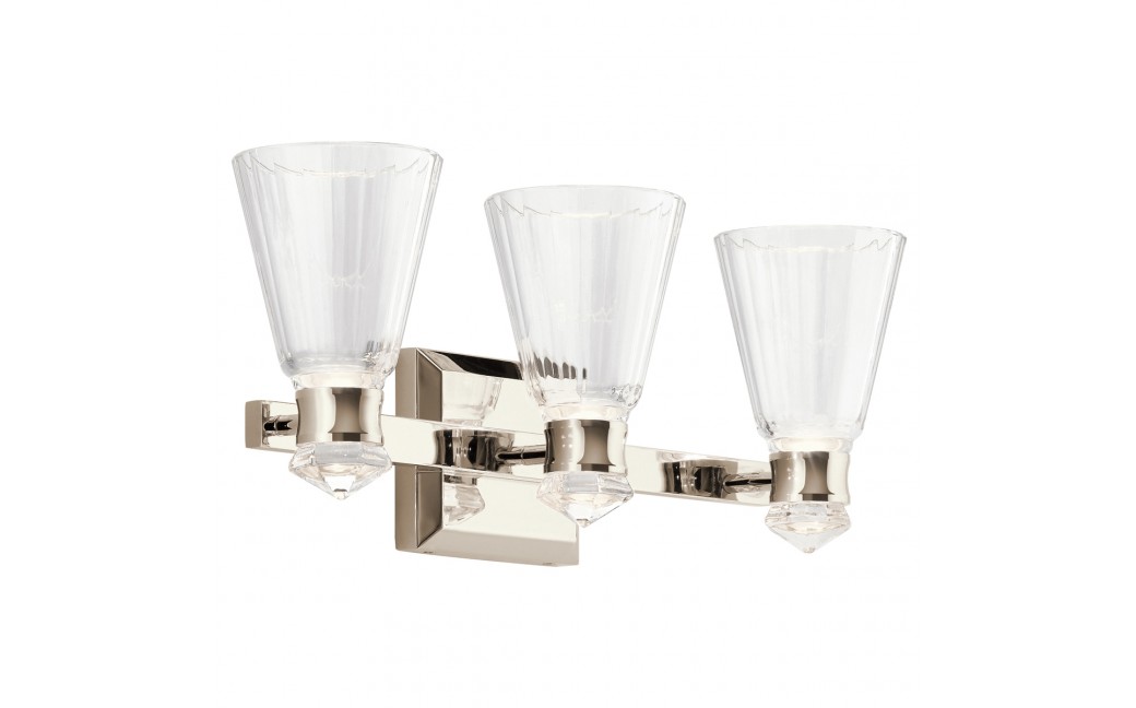Quintiesse Kinkiet LED Kayva IP44 Elstead Lighting QN-KAYVA3-PN