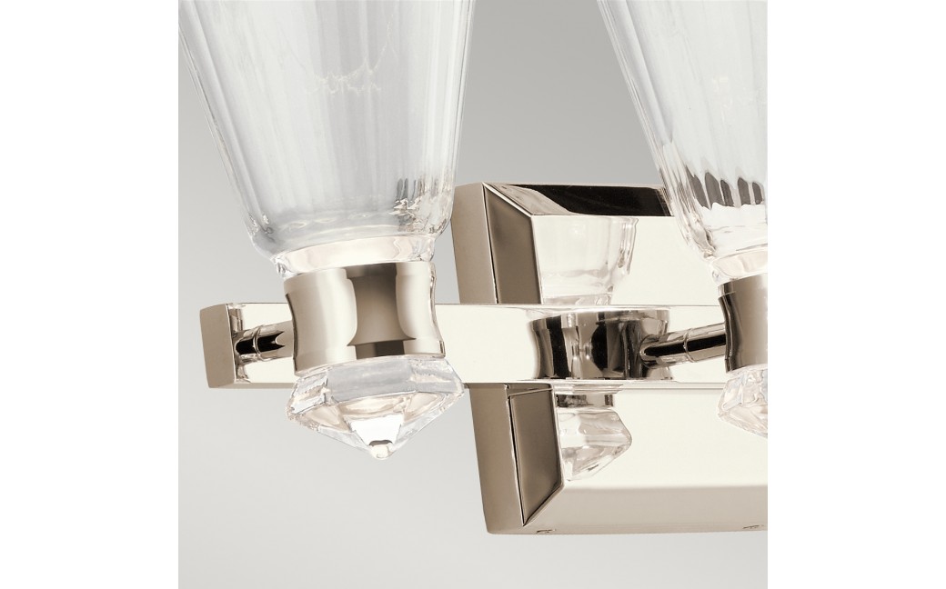 Quintiesse Kinkiet LED Kayva IP44 Elstead Lighting QN-KAYVA3-PN