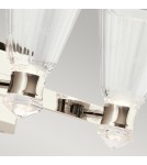 Bathroom wall lamps - Quintiesse Kayva IP44 LED wall lamp by Elstead Lighting QN-KAYVA3-PN - product 3