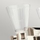 Quintiesse Kinkiet LED Kayva IP44 Elstead Lighting QN-KAYVA3-PN