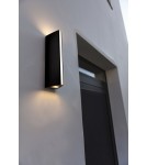 Outdoor wall lamps - Lutec LEO Wall LED Gray 5192701335 - product 2