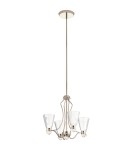 Quintiesse Żyrandol LED Kayva IP44 Elstead Lighting QN-KAYVA9-PN