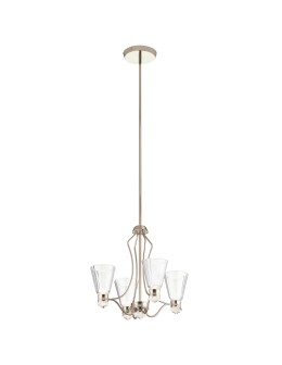 Quintiesse Kayva IP44 LED Chandelier by Elstead Lighting QN-KAYVA9-PN