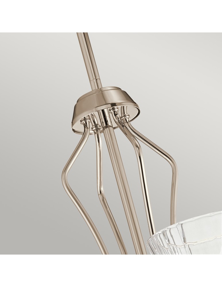 Quintiesse Żyrandol LED Kayva IP44 Elstead Lighting QN-KAYVA9-PN