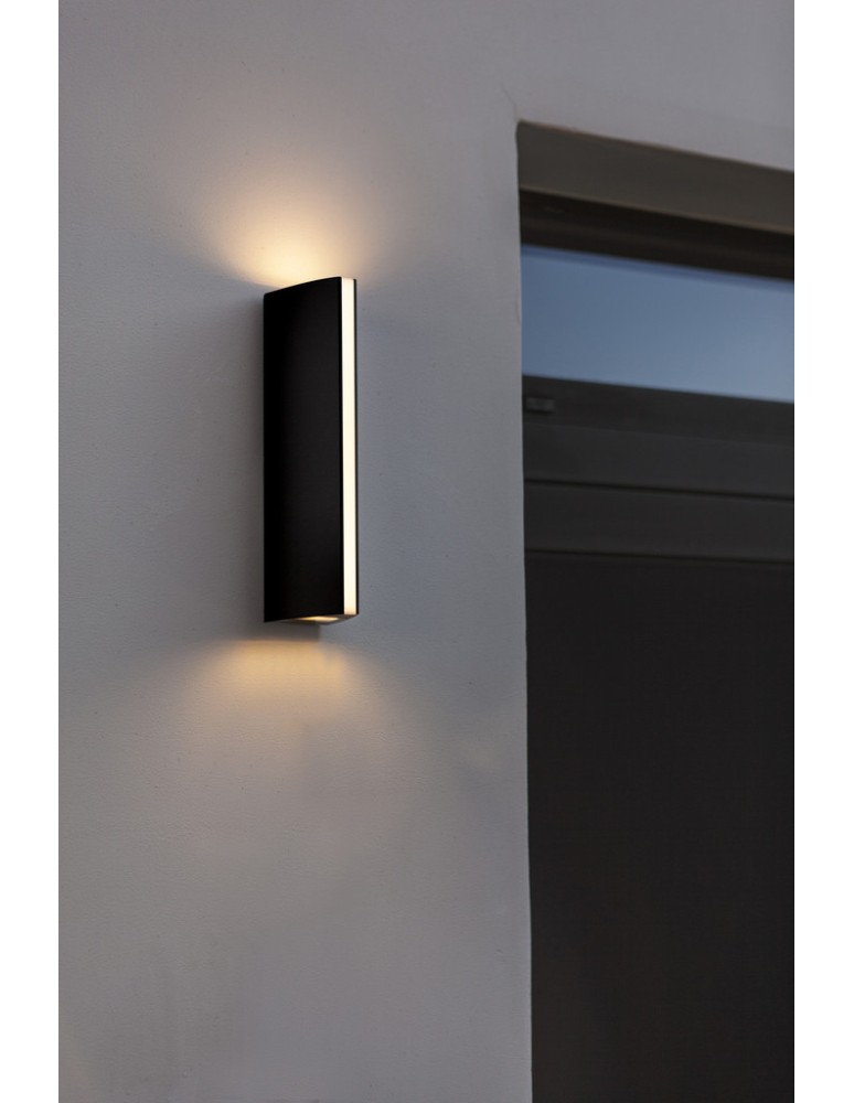 Outdoor wall lamps - Lutec LEO Wall LED Gray 5192701335 - product kolory-swiatla.pl 3