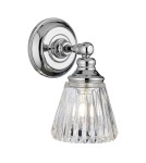 Bathroom wall lamps - Quintiesse Keynes wall lamp - 1 light source IP44 Elstead Lighting QN-KEYNES1-BATH - product 1