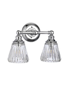 Quintiesse Keynes wall lamp - 2 light sources IP44 Elstead Lighting QN-KEYNES2-BATH - product 2