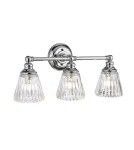 Bathroom wall lamps - Quintiesse Keynes wall lamp - 3 light sources IP44 Elstead Lighting QN-KEYNES3-BATH - product 1
