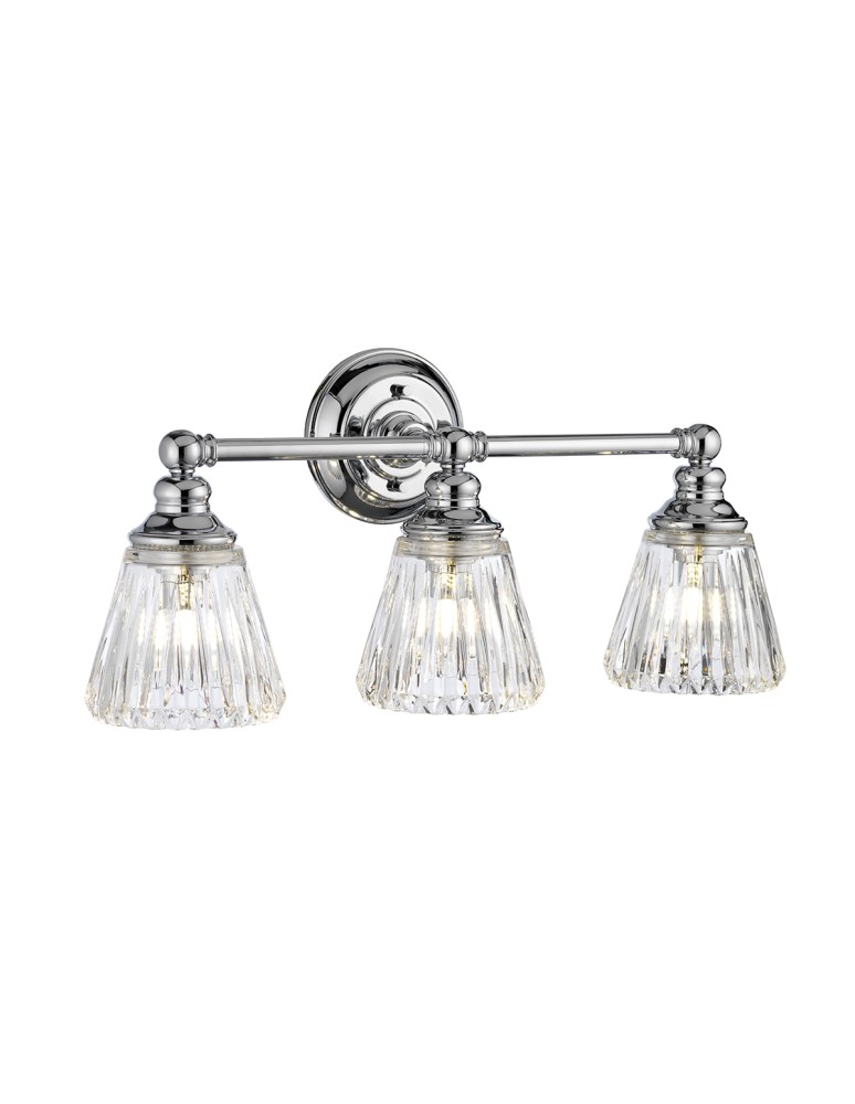 Quintiesse Kinkiet Keynes - 3 źródła światła IP44 Elstead Lighting QN-KEYNES3-BATH