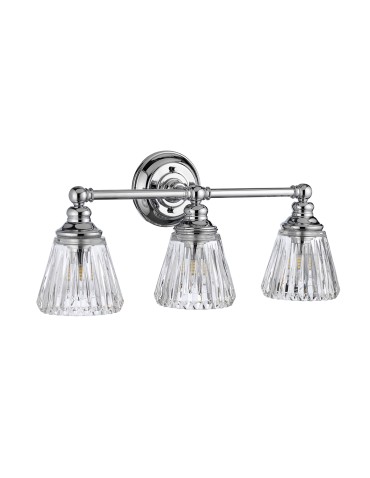Quintiesse Keynes wall lamp - 3 light sources IP44 Elstead Lighting QN-KEYNES3-BATH - product 2