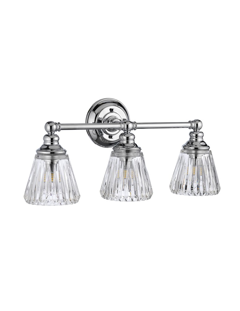 Quintiesse Kinkiet Keynes - 3 źródła światła IP44 Elstead Lighting QN-KEYNES3-BATH