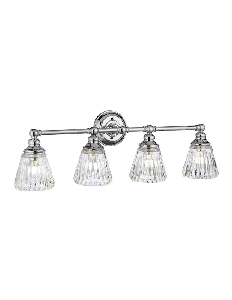 Quintiesse Kinkiet Keynes - 4 źródła światła IP44 Elstead Lighting QN-KEYNES4-BATH