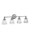 Quintiesse Keynes wall lamp - 4 light sources IP44 Elstead Lighting QN-KEYNES4-BATH