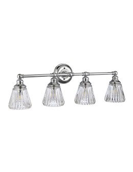 Quintiesse Keynes wall lamp - 4 light sources IP44 Elstead Lighting QN-KEYNES4-BATH - product 2