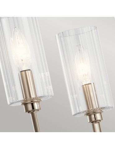 Quintiesse Żyrandol Kimrose - 6 źródeł światła - Polerowany nikiel Elstead Lighting QN-KIMROSE6-PN - produkt 2