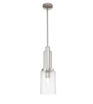 Classic pendant lamps - Quintiesse Kimrose small pendant lamp - 1 light source - Polished Nickel Elstead Lighting QN-KIMROSE-MP-PN - product 1