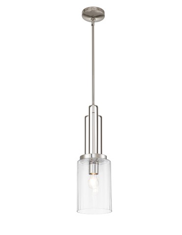 Quintiesse Kimrose small pendant lamp - 1 light source - Polished Nickel Elstead Lighting QN-KIMROSE-MP-PN