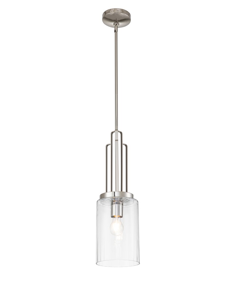 Quintiesse Mała lampa wisząca Kimrose - 1 źródło światła - Polerowany nikiel Elstead Lighting QN-KIMROSE-MP-PN