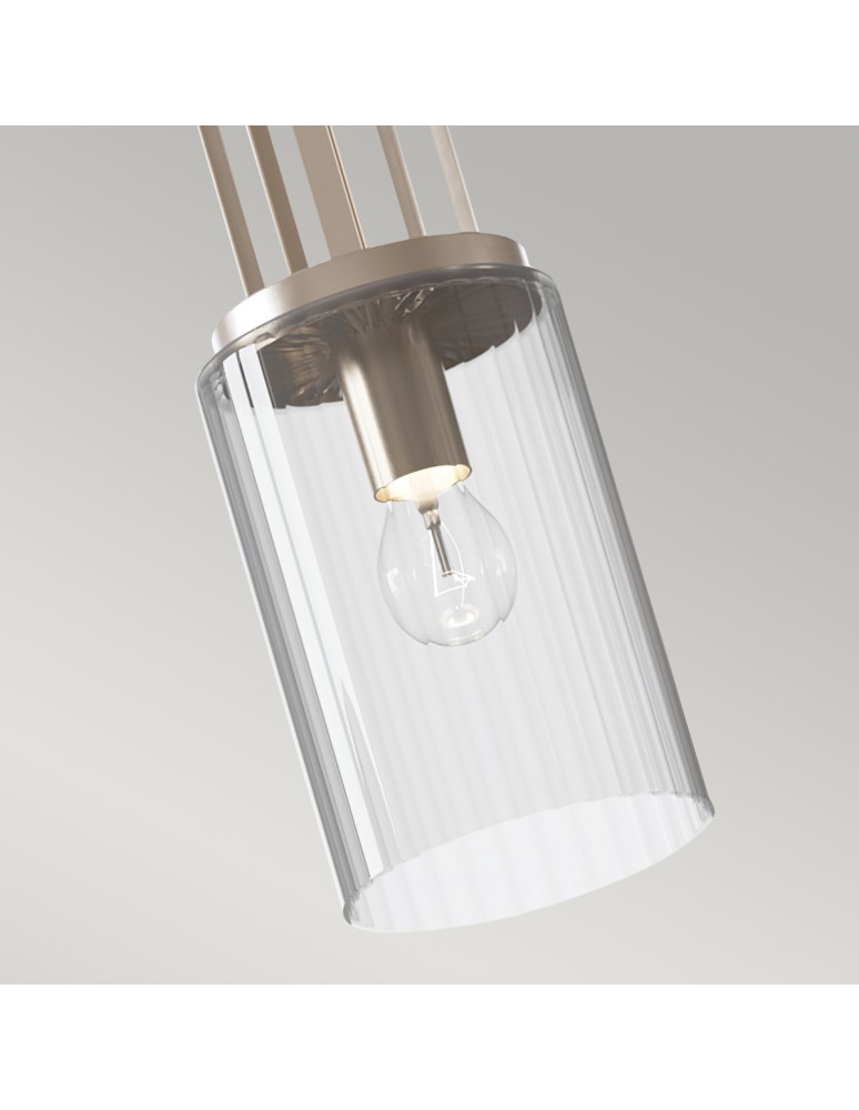 Classic pendant lamps - Quintiesse Kimrose small pendant lamp - 1 light source - Polished Nickel Elstead Lighting QN-KIMROSE-MP-PN - product kolory-swiatla.pl 2
