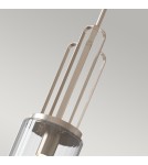 Classic pendant lamps - Quintiesse Kimrose small pendant lamp - 1 light source - Polished Nickel Elstead Lighting QN-KIMROSE-MP-PN - product 3