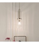 Classic pendant lamps - Quintiesse Kimrose small pendant lamp - 1 light source - Polished Nickel Elstead Lighting QN-KIMROSE-MP-PN - product 4