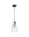 Quintiesse Kitner Pendant Lamp - 1 light source - Polished Nickel Elstead Lighting QN-KITNER-P-PN