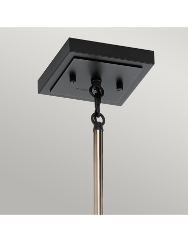 Quintiesse Lampa wisząca Kitner - 1 źródło światła - Polerowany nikiel Elstead Lighting QN-KITNER-P-PN - produkt 2