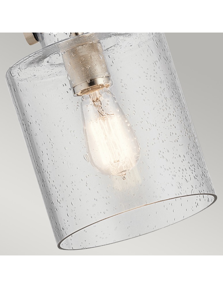 Classic pendant lamps - Quintiesse Kitner Pendant Lamp - 1 light source - Polished Nickel Elstead Lighting QN-KITNER-P-PN - product kolory-swiatla.pl 4