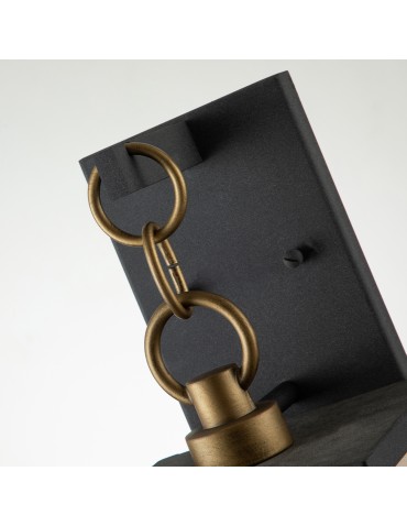 Quintiesse Średnia latarnia naścienna Lahden - 1 źródło światła IP44 Elstead Lighting QN-LAHDEN2-M-WZC - produkt 2