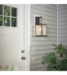 Quintiesse Średnia latarnia naścienna Lahden - 1 źródło światła IP44 Elstead Lighting QN-LAHDEN2-M-WZC