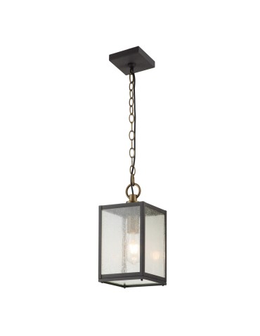 Quintiesse Lahden pendant lantern - 1 light source IP44 Elstead Lighting QN-LAHDEN8-M-WZC