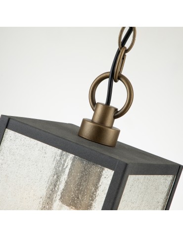 Quintiesse Lahden pendant lantern - 1 light source IP44 Elstead Lighting QN-LAHDEN8-M-WZC - product 2