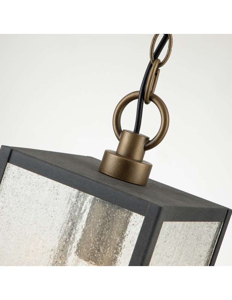 Quintiesse Latarnia wisząca Lahden - 1 źródło światła IP44 Elstead Lighting QN-LAHDEN8-M-WZC Quintiesse Latarnia wisząca Lahden - 1 źródło światła IP44 Elstead Lighting QN-LAHDEN8-M-WZC