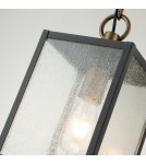 Outdoor pendant lamps - Quintiesse Lahden pendant lantern - 1 light source IP44 Elstead Lighting QN-LAHDEN8-M-WZC - product 4