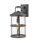 Outdoor wall lamps - Quintiesse Medium Lakehouse wall lantern - 1 light source IP44 Elstead Lighting QN-LAKEHOUSE2-M-DZ - product 1