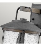 Quintiesse Średnia latarnia naścienna Lakehouse - 1 źródło światła IP44 Elstead Lighting QN-LAKEHOUSE2-M-DZ