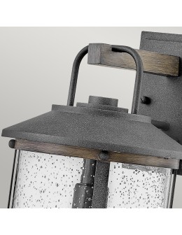 Quintiesse Średnia latarnia naścienna Lakehouse - 1 źródło światła IP44 Elstead Lighting QN-LAKEHOUSE2-M-DZ - produkt 2