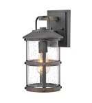 Outdoor wall lamps - Quintiesse Small Lakehouse wall lantern - 1 light source IP44 Elstead Lighting QN-LAKEHOUSE2-S-DZ - product 1