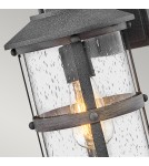 Outdoor wall lamps - Quintiesse Small Lakehouse wall lantern - 1 light source IP44 Elstead Lighting QN-LAKEHOUSE2-S-DZ - product 3