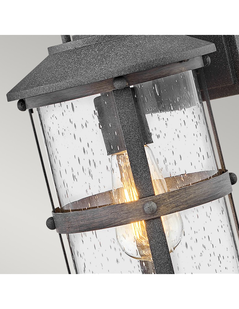 Outdoor wall lamps - Quintiesse Small Lakehouse wall lantern - 1 light source IP44 Elstead Lighting QN-LAKEHOUSE2-S-DZ - product kolory-swiatla.pl 3